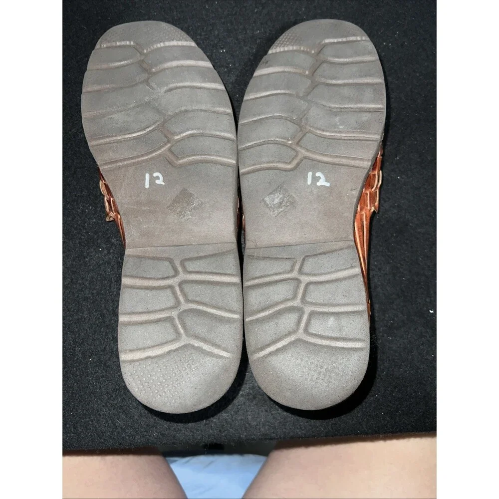 Nordstrom Hand Woven Braided Sandals -Brown. Size 9. Mild condition
